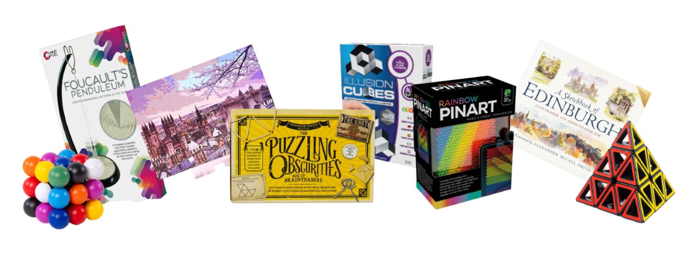 Shop products available from the Gift Shop at Camera Obscura
