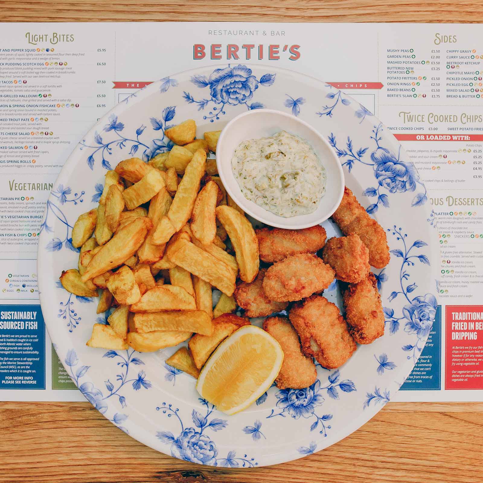 Berties - Fish & Chips