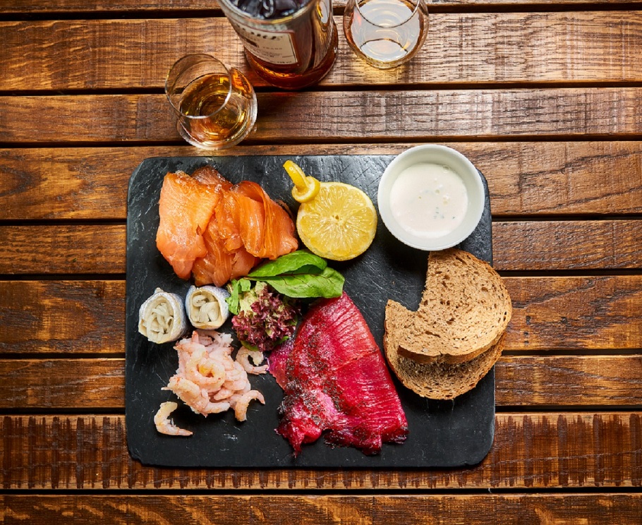 Seafood Platter Amber Restaurant