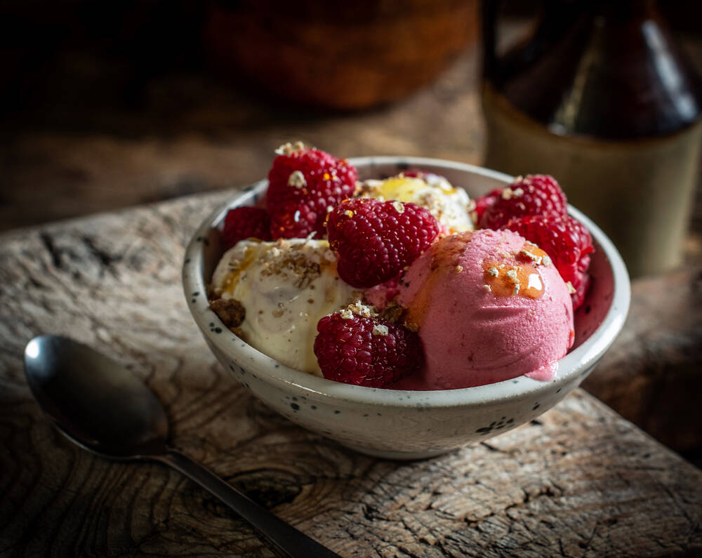 delicious Equi's ice cream from Gladstones Land, Edinburgh