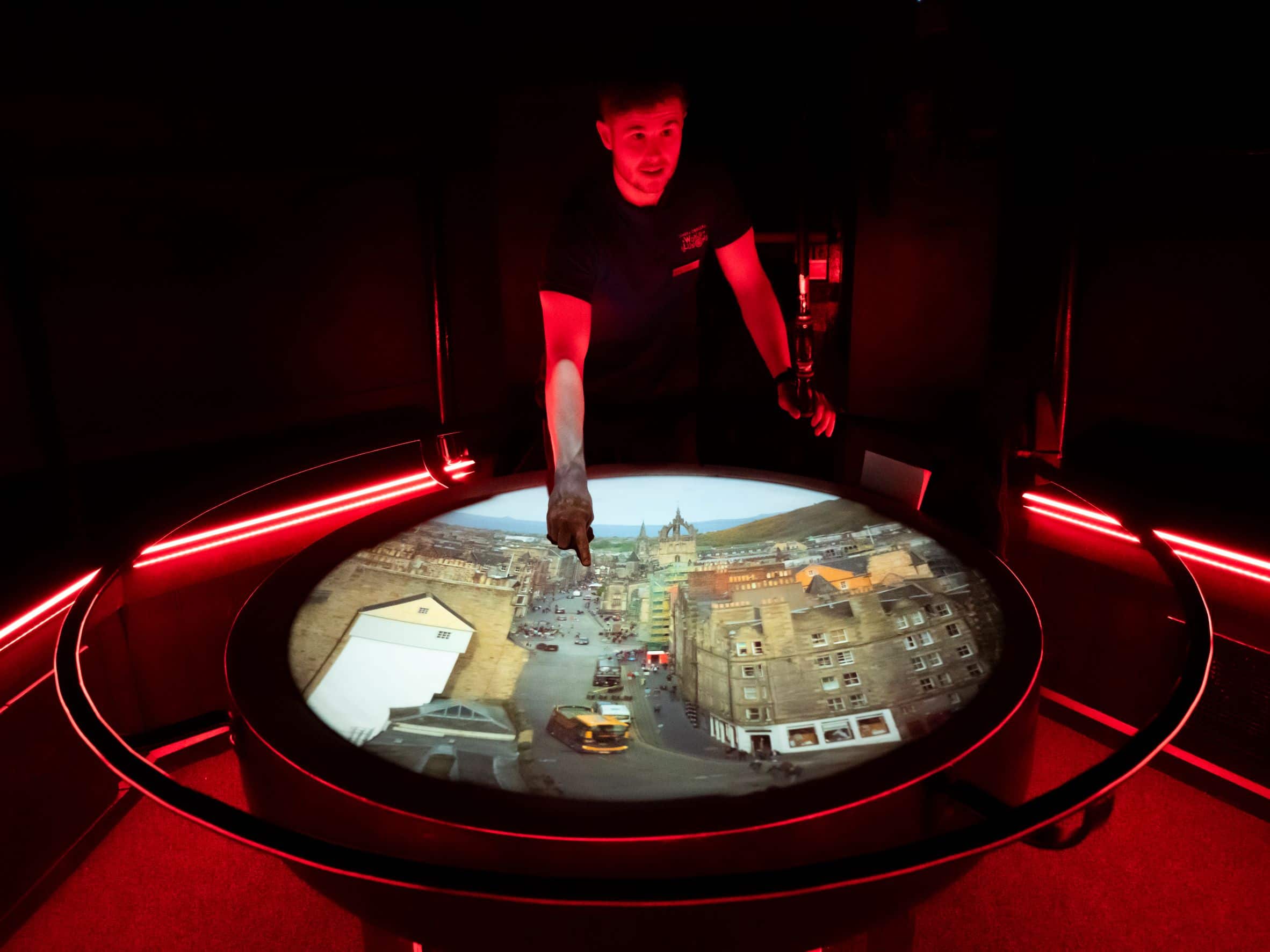 A Camera Obscura Guide shows the Camera Obscura table and projection