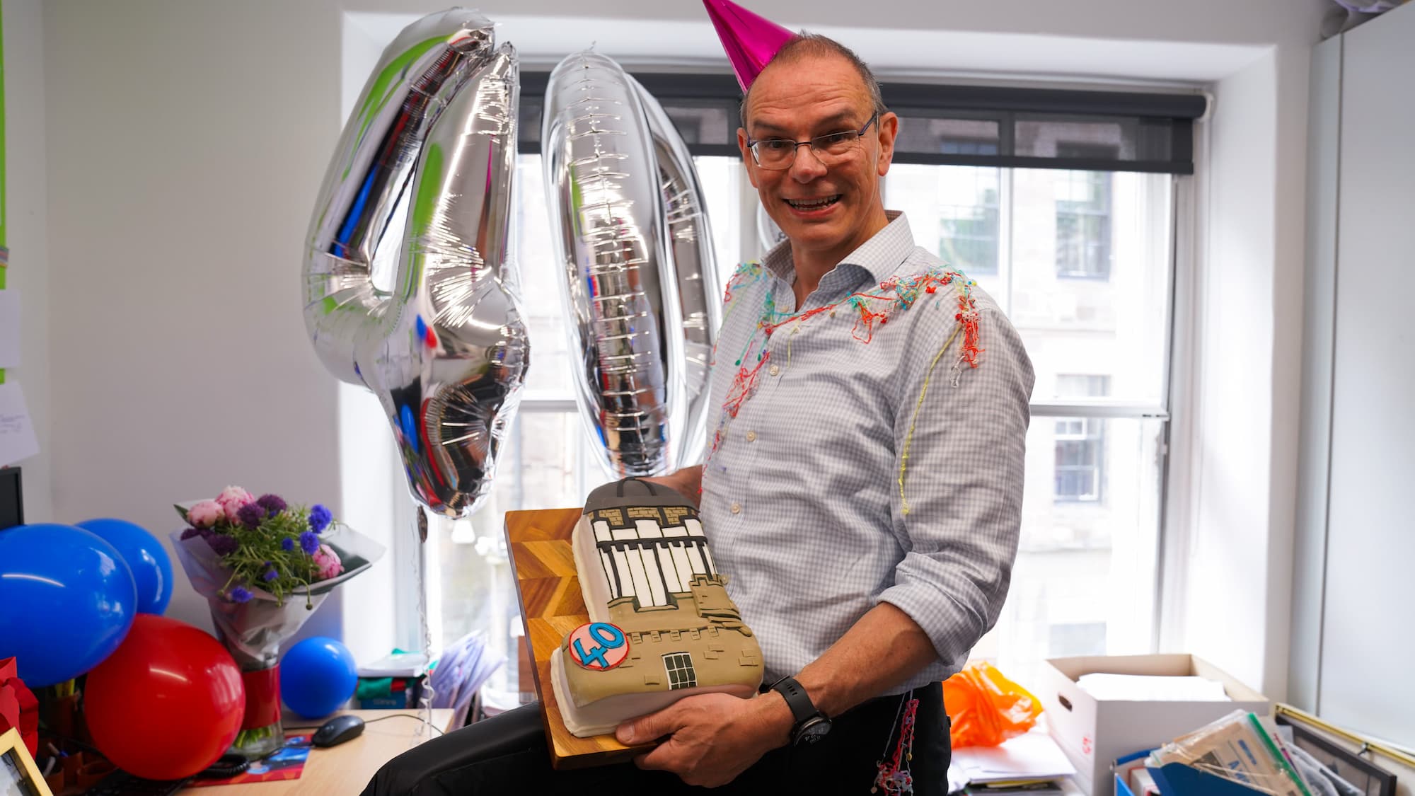 Andrew Johnson, General Manager celebrates 40 years at Camera Obscura