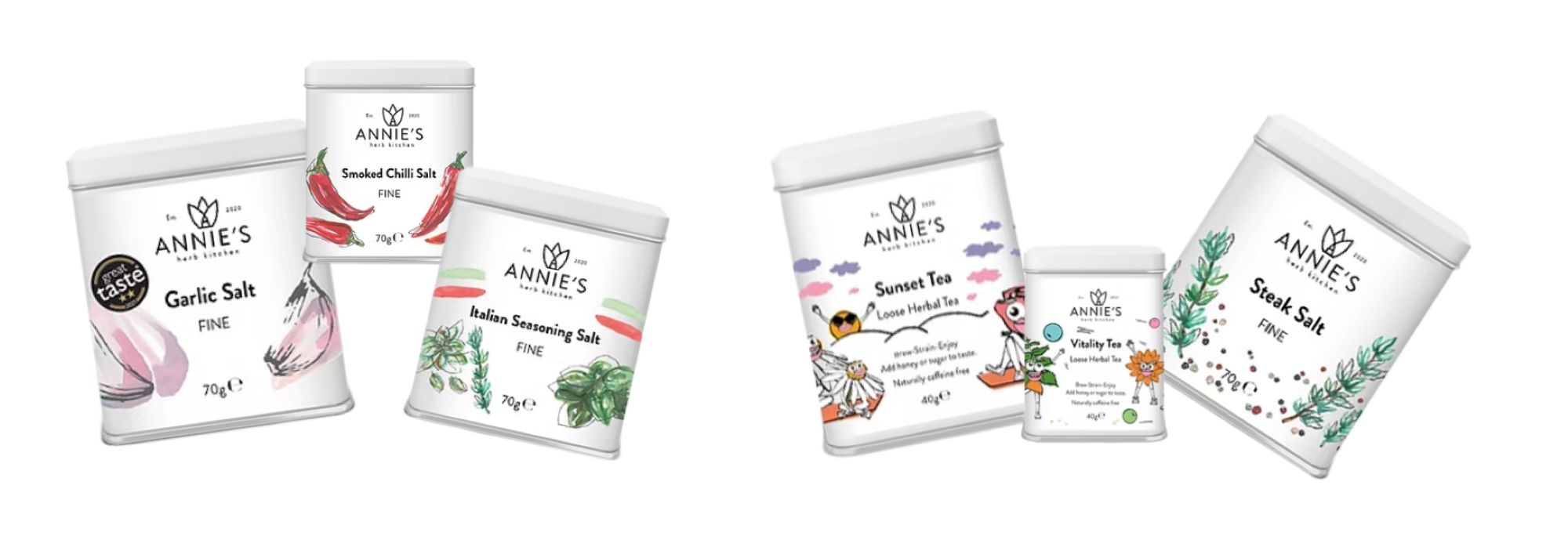 Annie's retail products available in the Camera Obscura Gift Shop