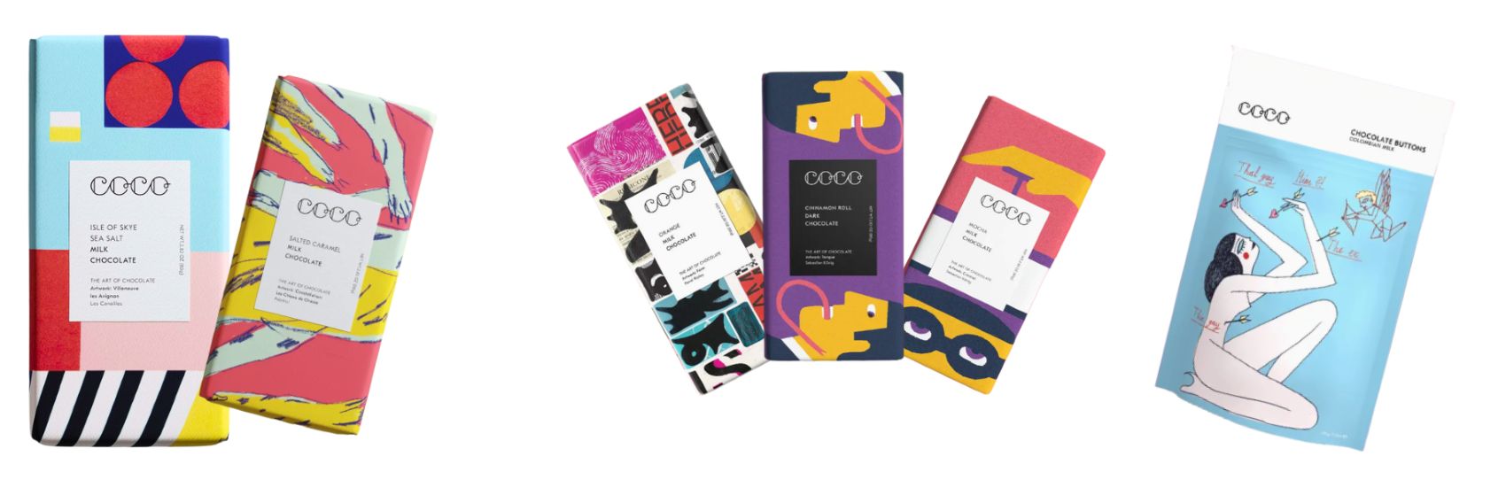 Coco chocolate in the Gift Shop at Camera Obscura Edinburgh