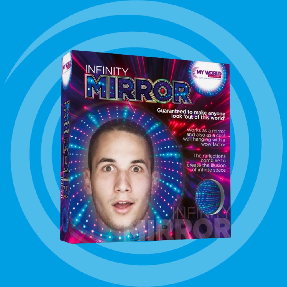 Infinity Mirror toy from the shop at Camera Obscura, Edinburgh
