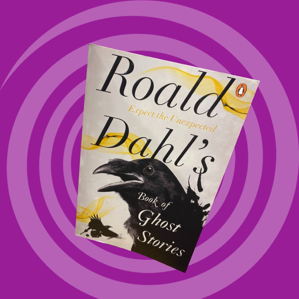 Roald Dahl's book of Ghost Stories in the shop at Camera Obscura