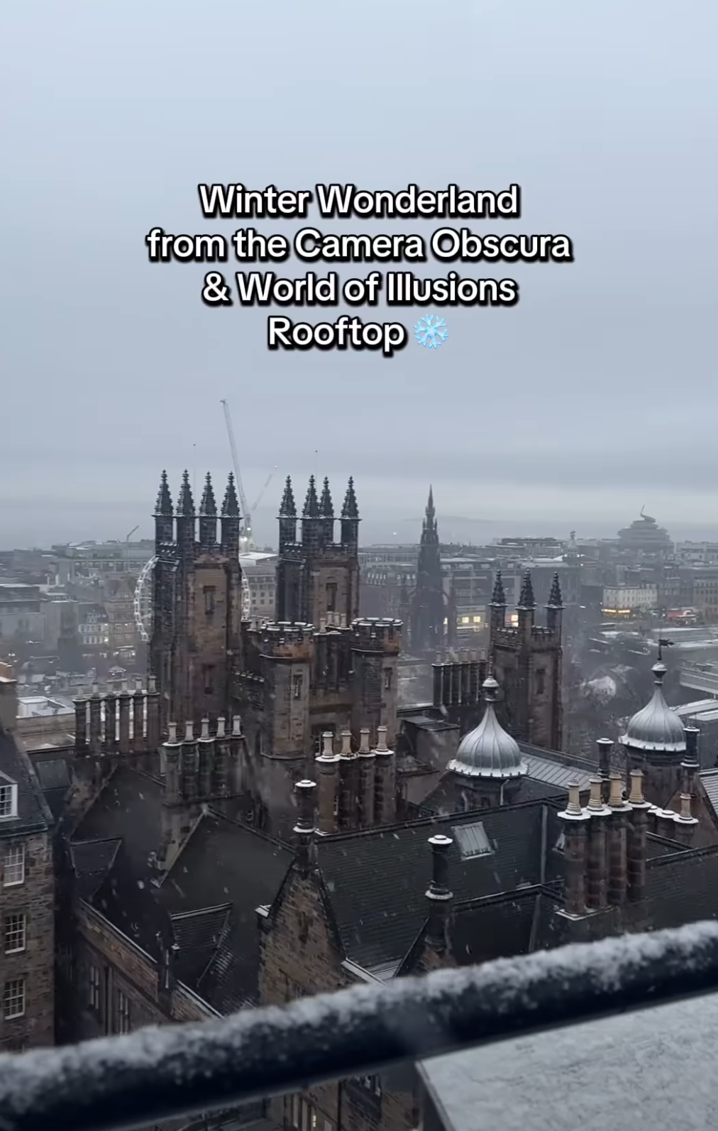 Wrap up warm, and enjoy the views!
