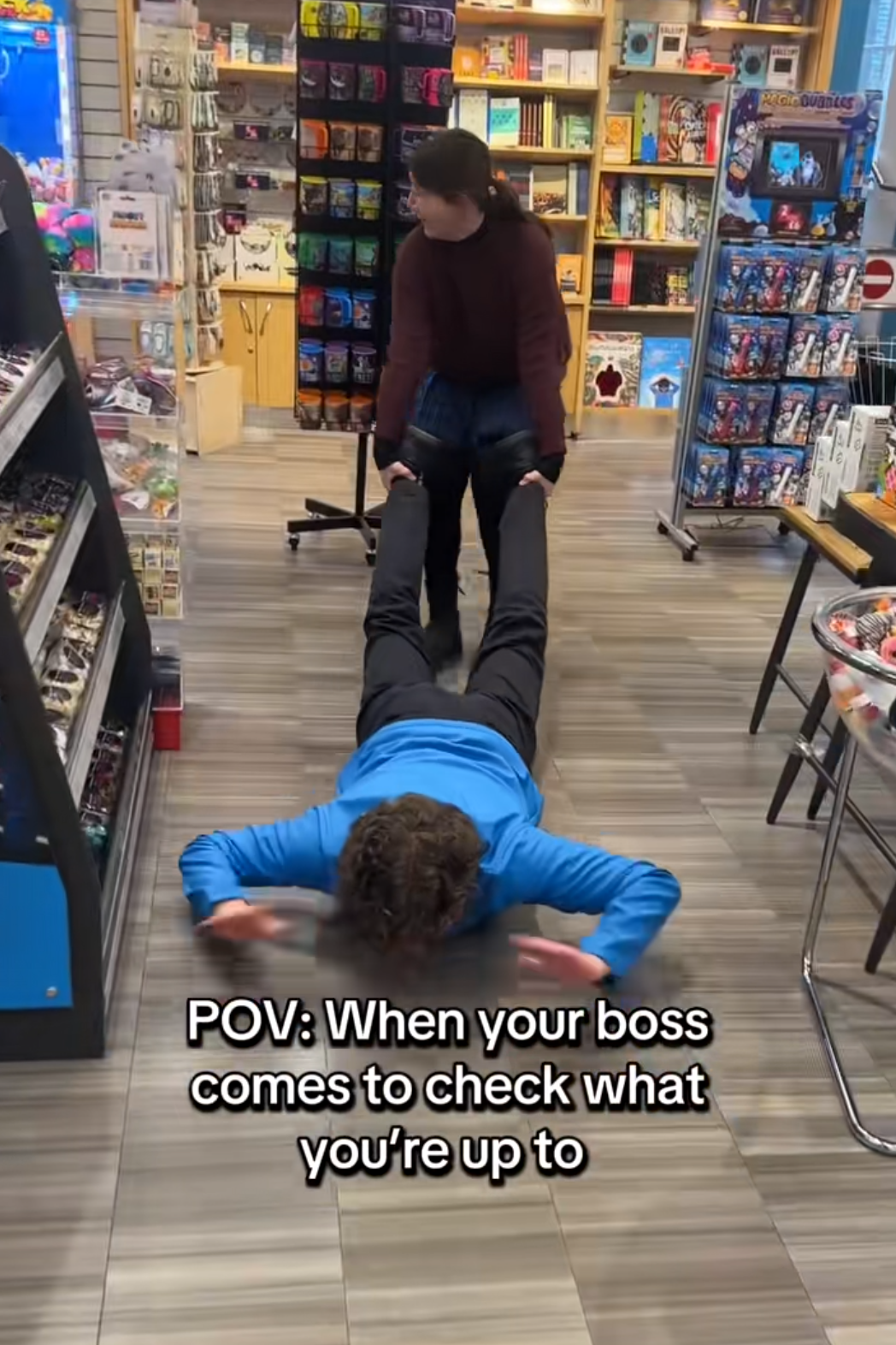 It’s for TikTok I promise 