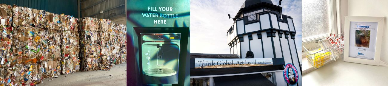 Sustainability methods by Camera Obscura, Edinburgh