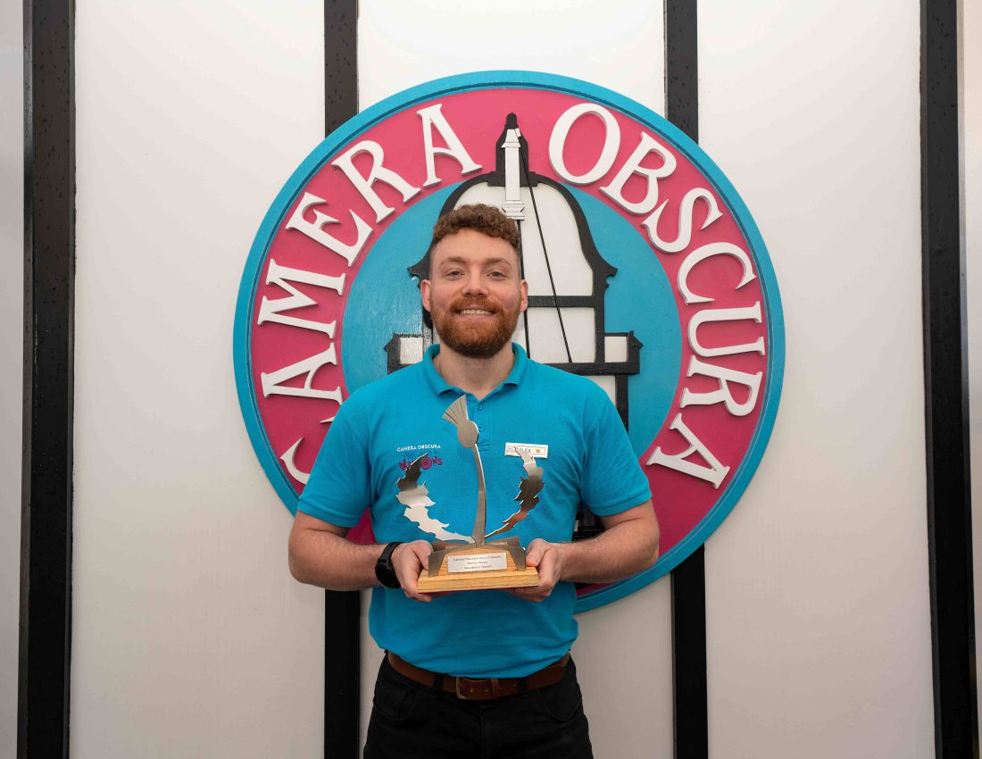 National thistle Award win for Innovation 2023 to Camera Obscura, Edinburgh