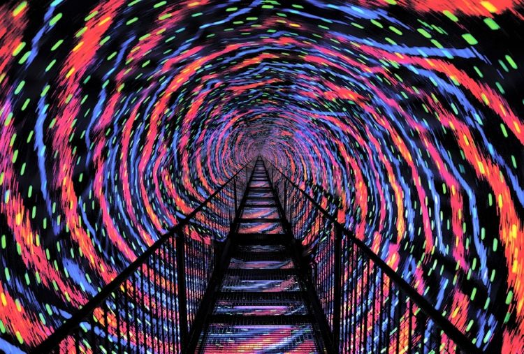 Vortex Tunnel at Camera Obscura, Edinburgh